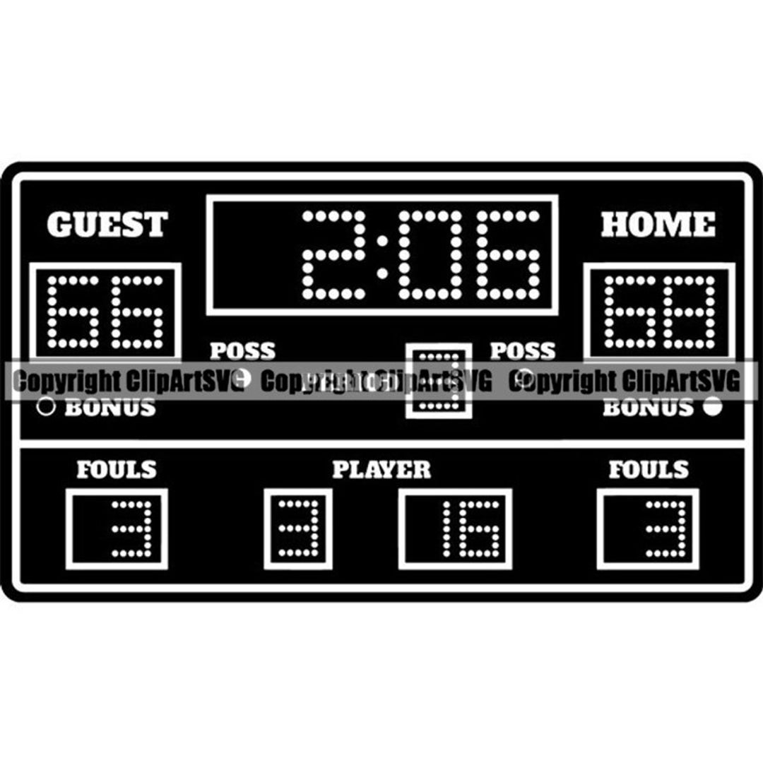 Basketball Scoreboard Printable