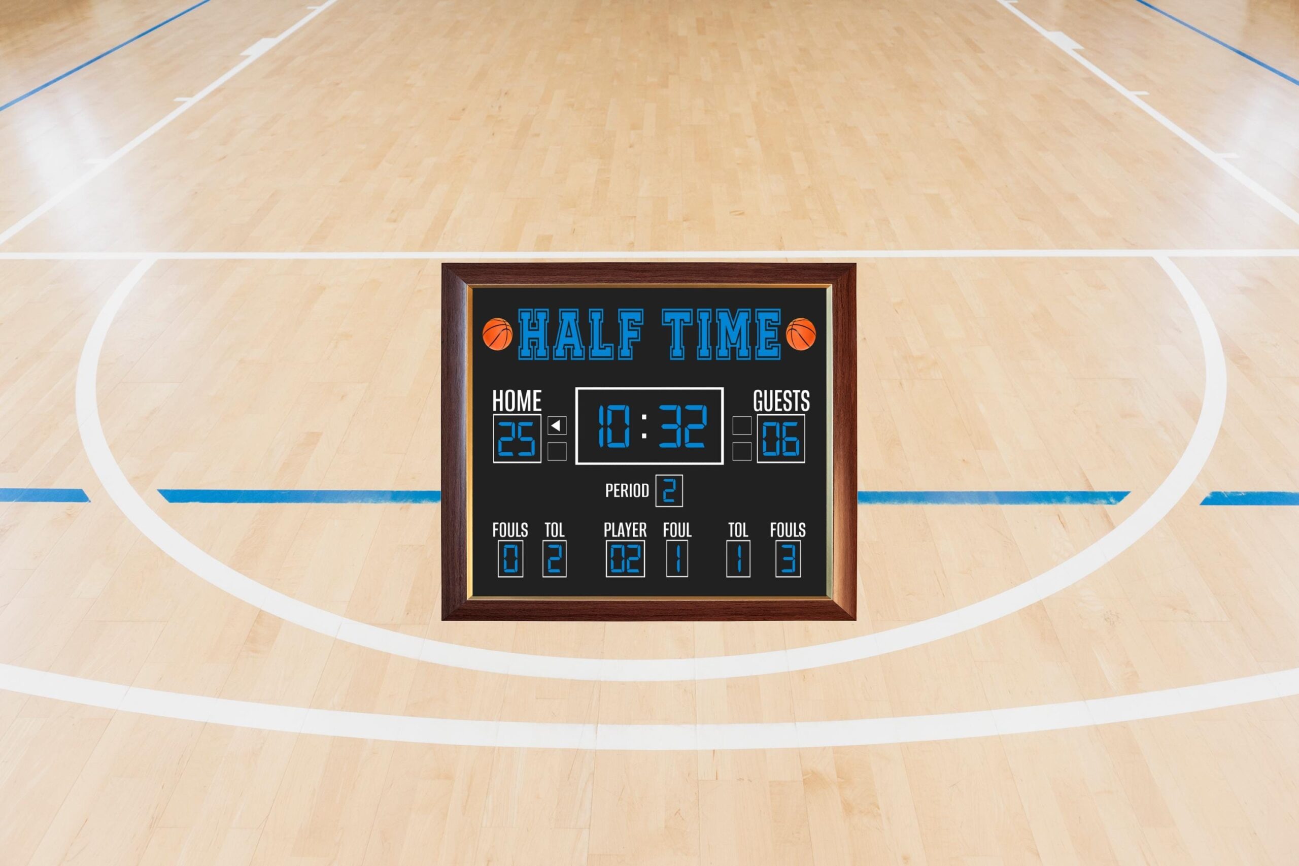Basketball Scoreboard Printable It s Halftime Photoshoot Props Print Yourself Basketball Scoreboard Half Birthday Photohoot Props Etsy