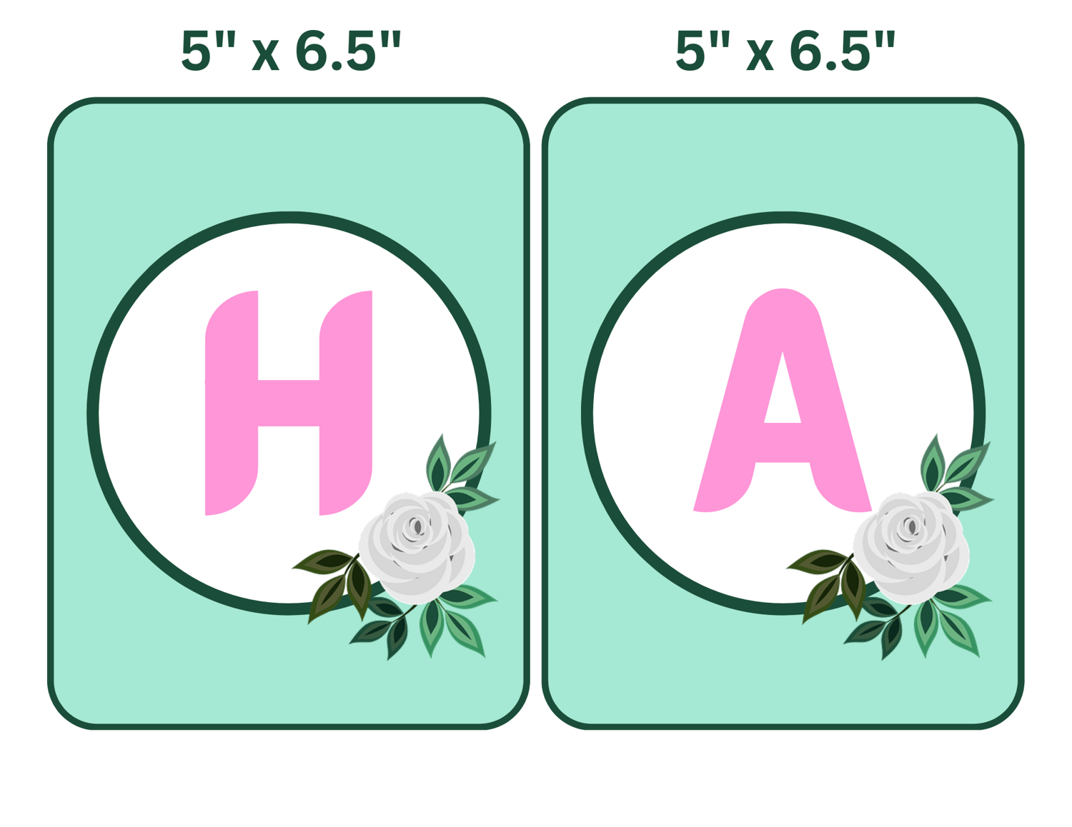 Flower Banner Instant Download Floral Happy Birthday Banner Camellia Flower Printable Banner Floral Decorations Decor Payhip