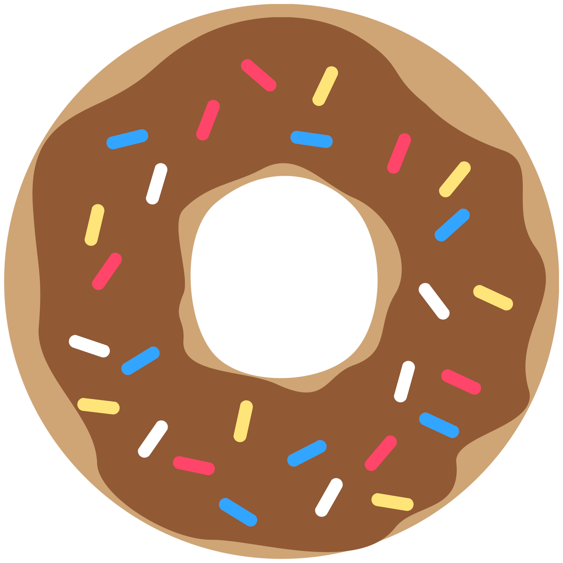 Free Printable Donut Banner