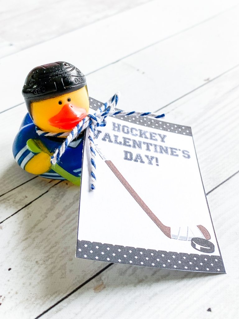 Free Printable Hockey Kids Valentine s Cards Everyday Party Magazine