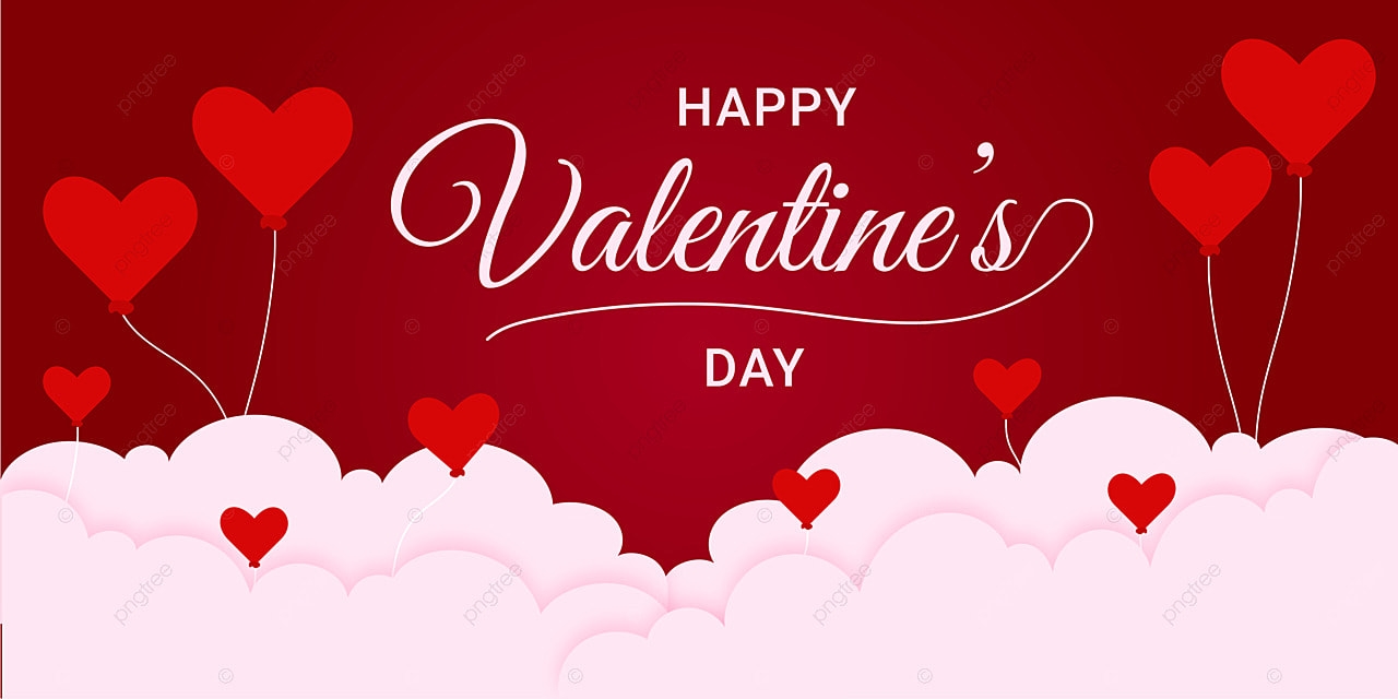 Happy Valentines Day Banner Template Download On Pngtree