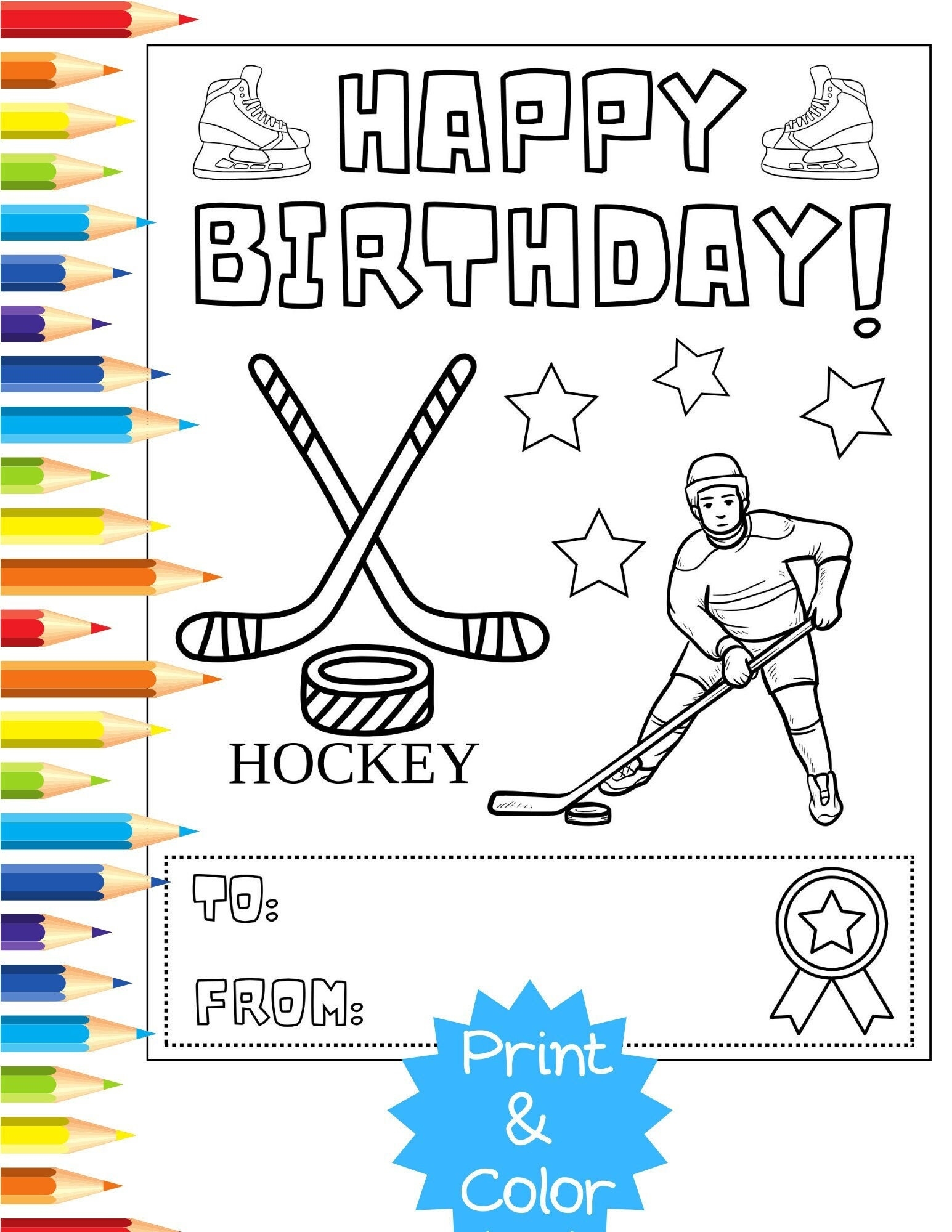 Free Printable Hockey Cards