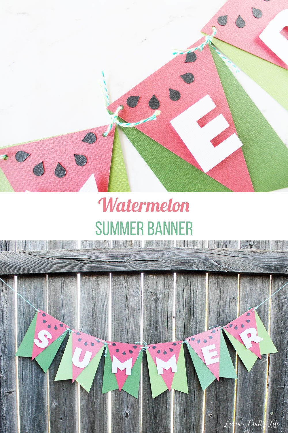 Watermelon Banner Printable