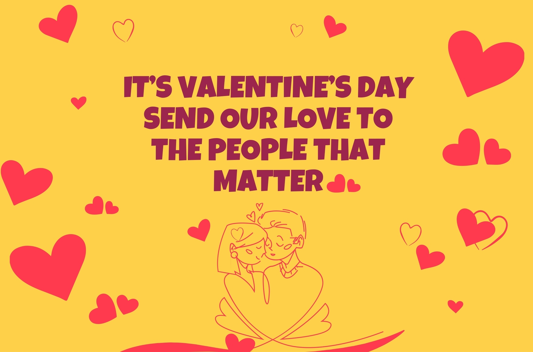 Valentine s Day Banner In EPS Illustrator JPG PSD PNG SVG Download Template