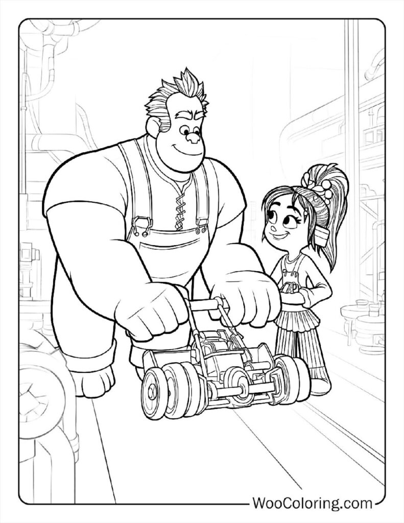 100 Wreck It Ralph Coloring Pages Free PDF To Print Woo Coloring 100 Wreck It Ralph Coloring Pages Free PDF To Print Woo Coloring