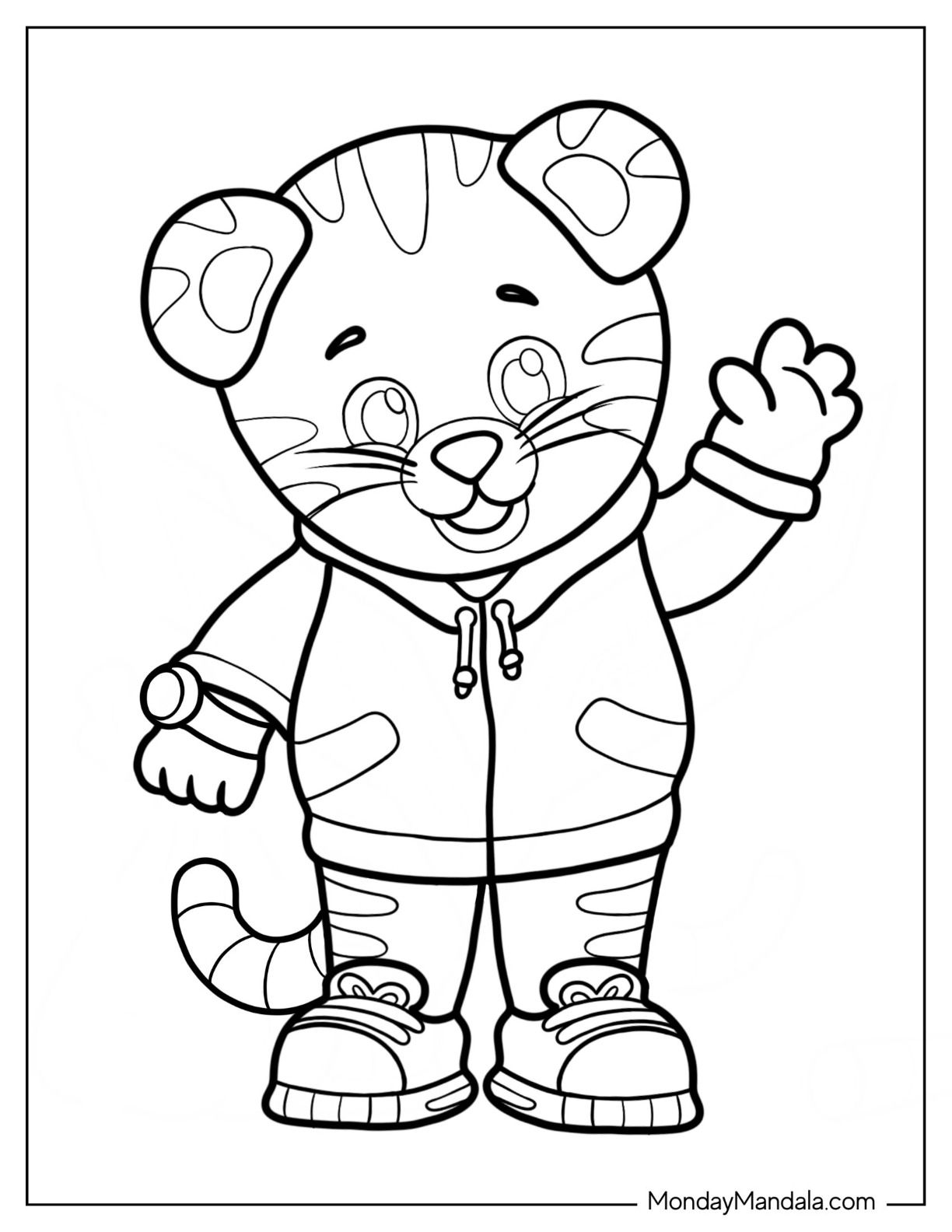 free printable daniel tiger coloring pages free printable daniel tiger coloring pages