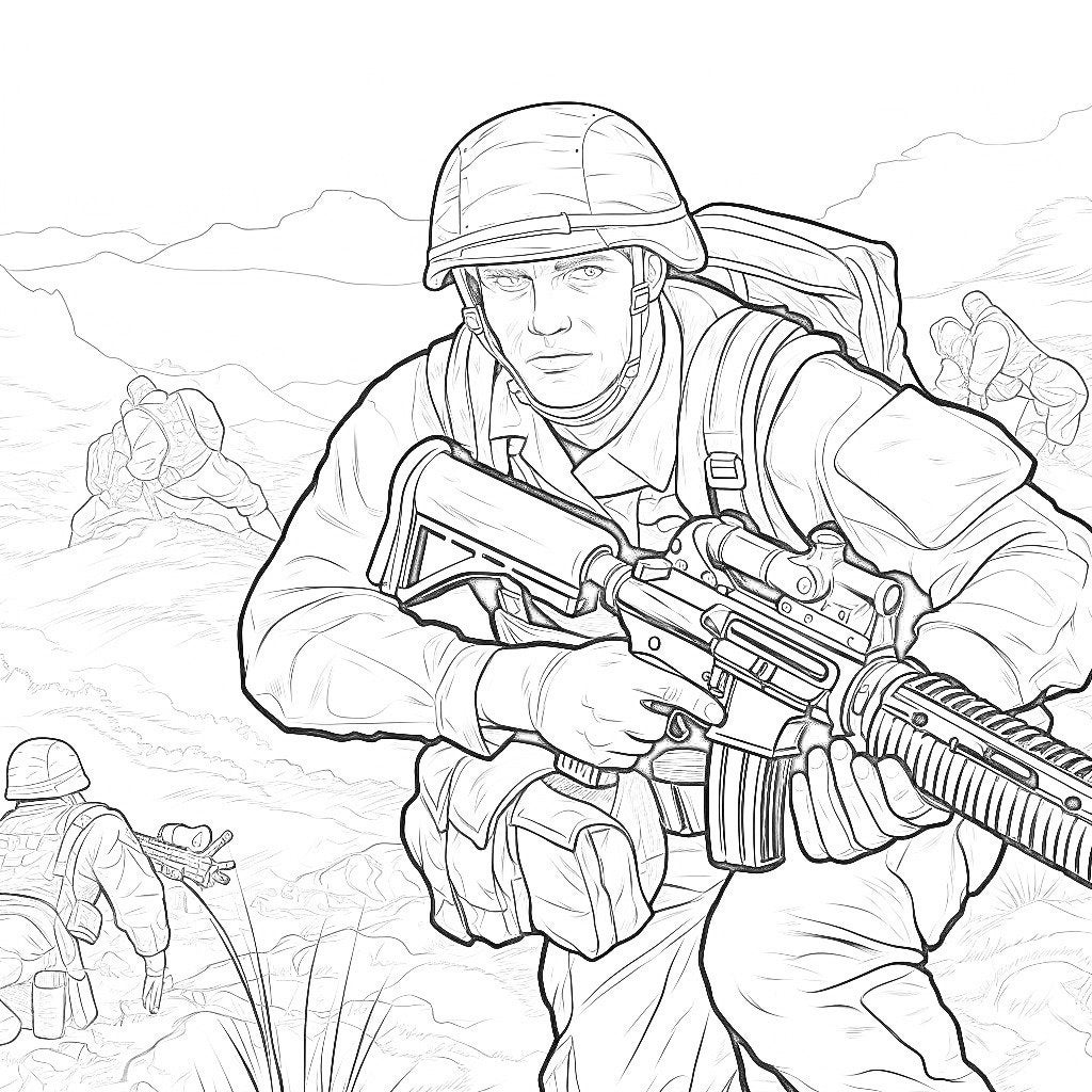 21 Soldier Colouring Pages A4 PDF Format Etsy 21 Soldier Colouring Pages A4 PDF Format Etsy
