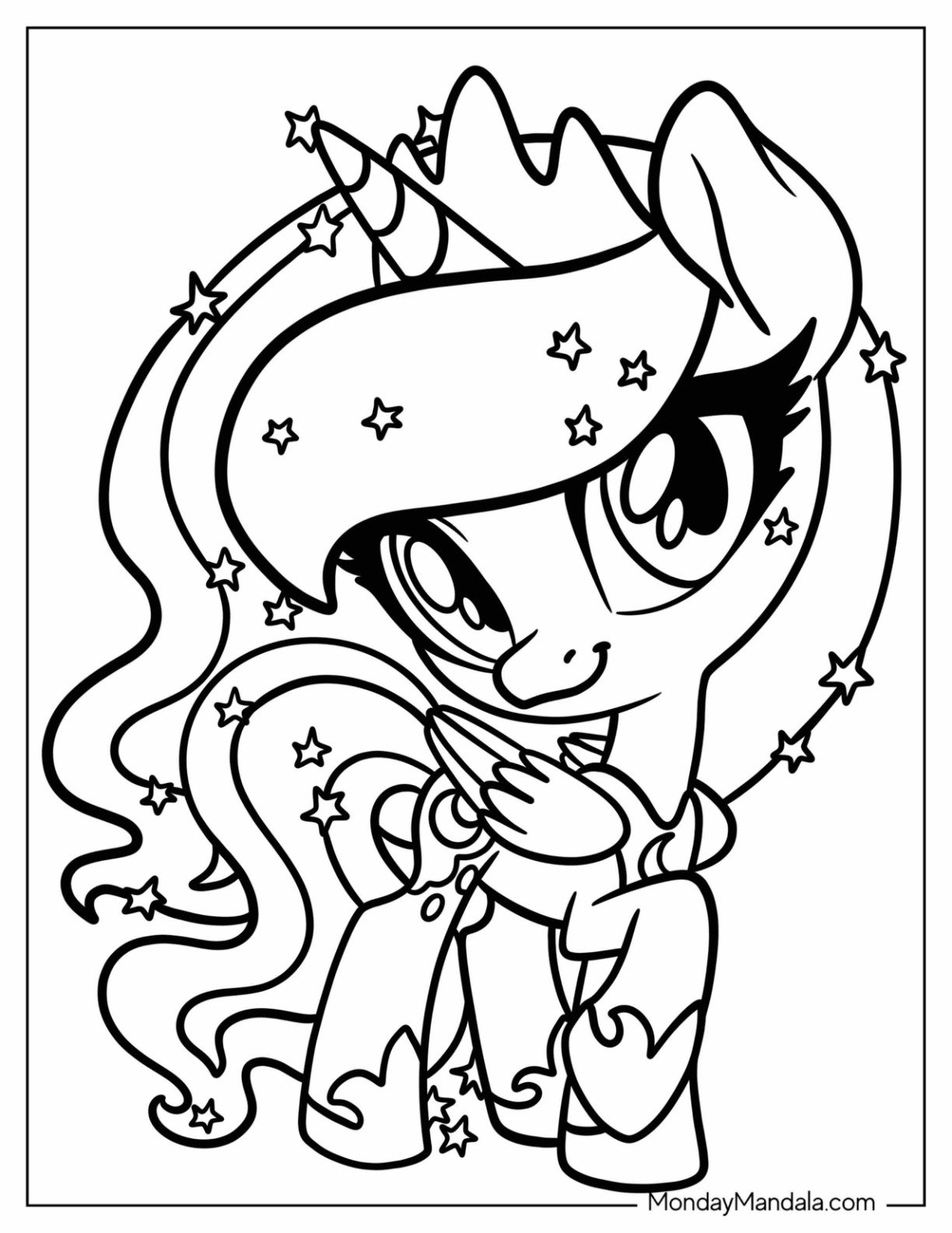 22 Princess Luna Coloring Pages Free PDF Printables 