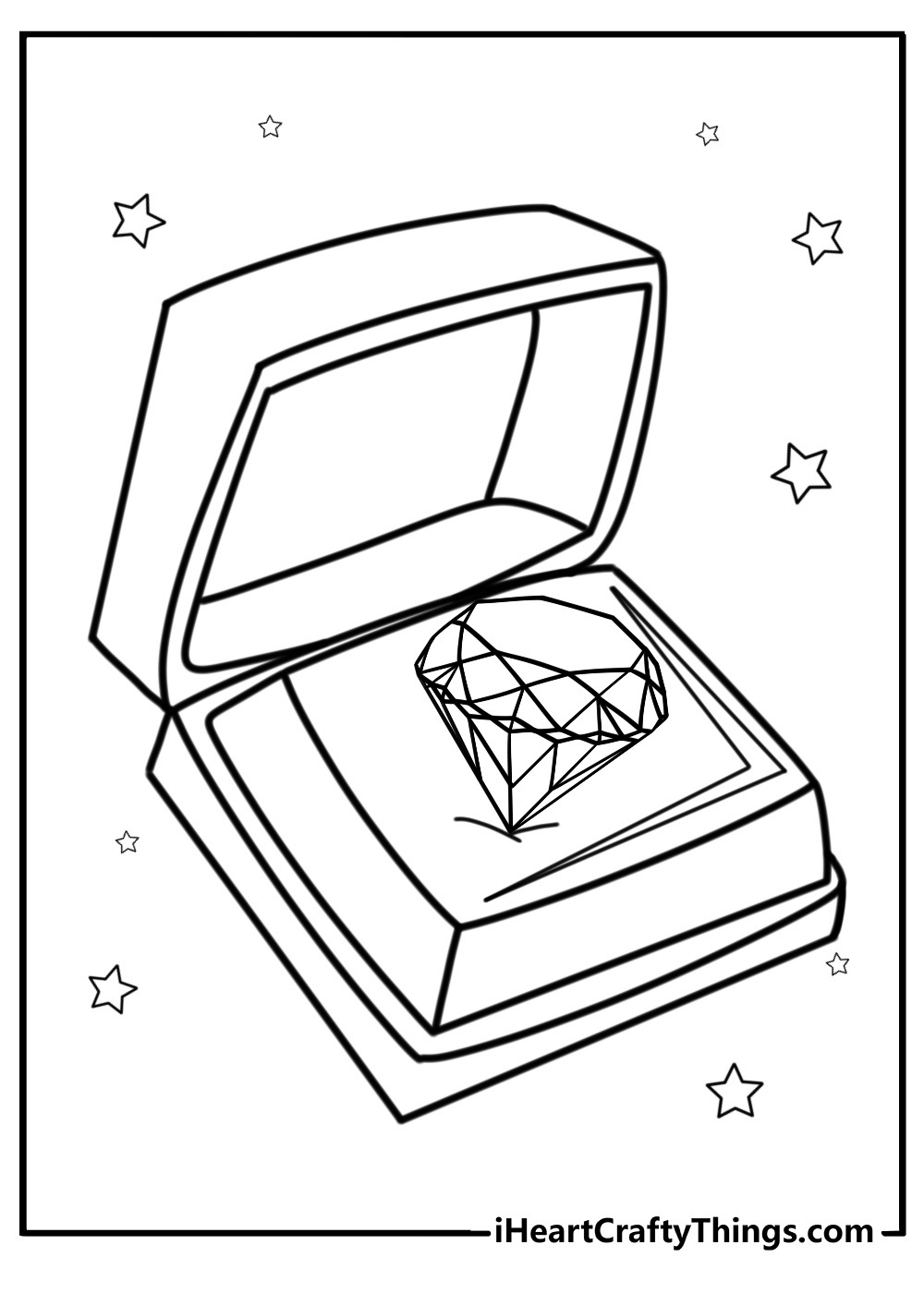24 New Diamond Coloring Pages 100 Free To Print 