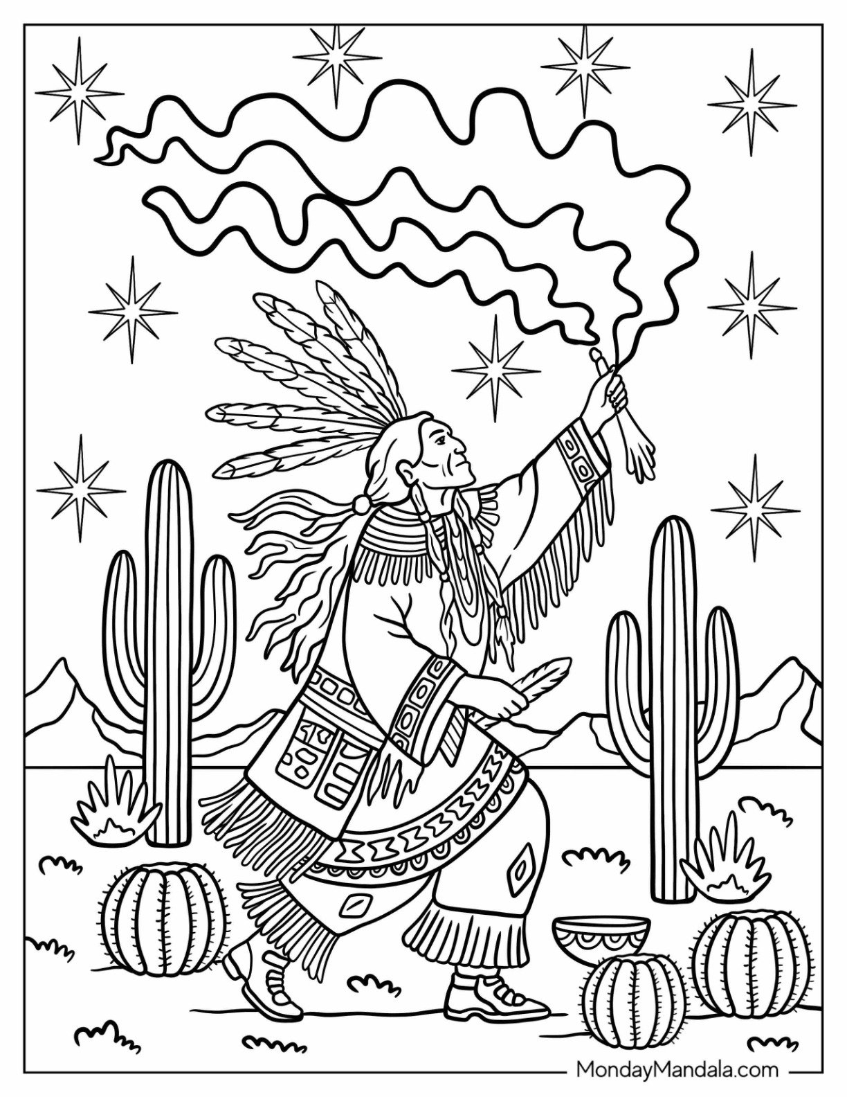 easy native american coloring pages easy native american coloring pages