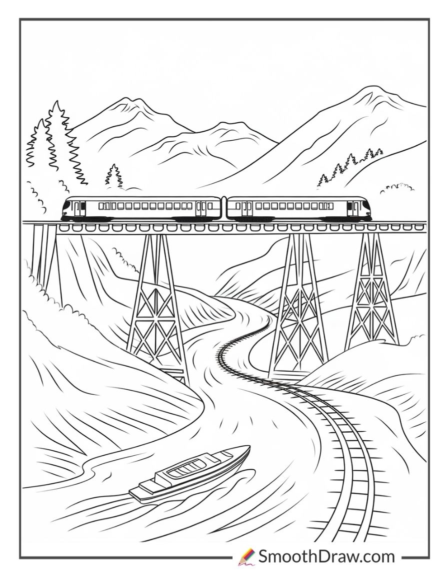 36 Train Coloring Pages Smooth Draw 36 Train Coloring Pages Smooth Draw
