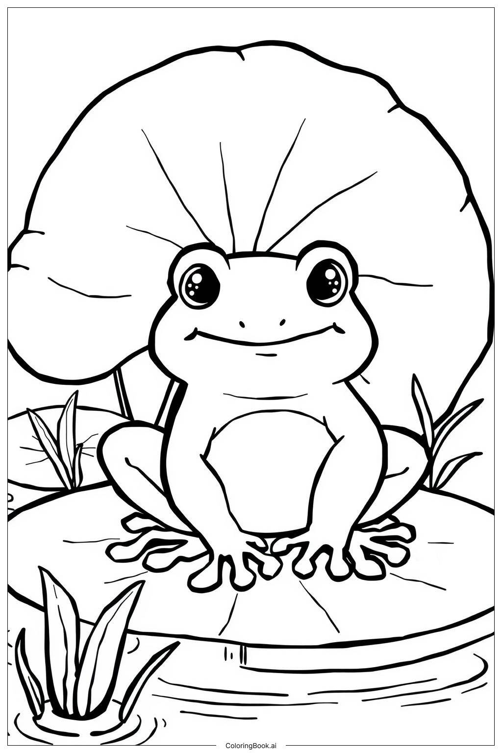 frog coloring pages free