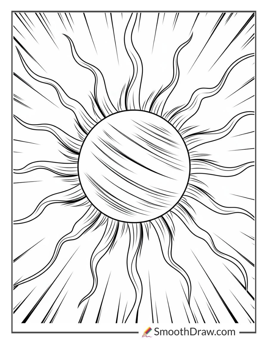 41 Sun Coloring Pages Free PDFs Smooth Draw 41 Sun Coloring Pages Free PDFs Smooth Draw