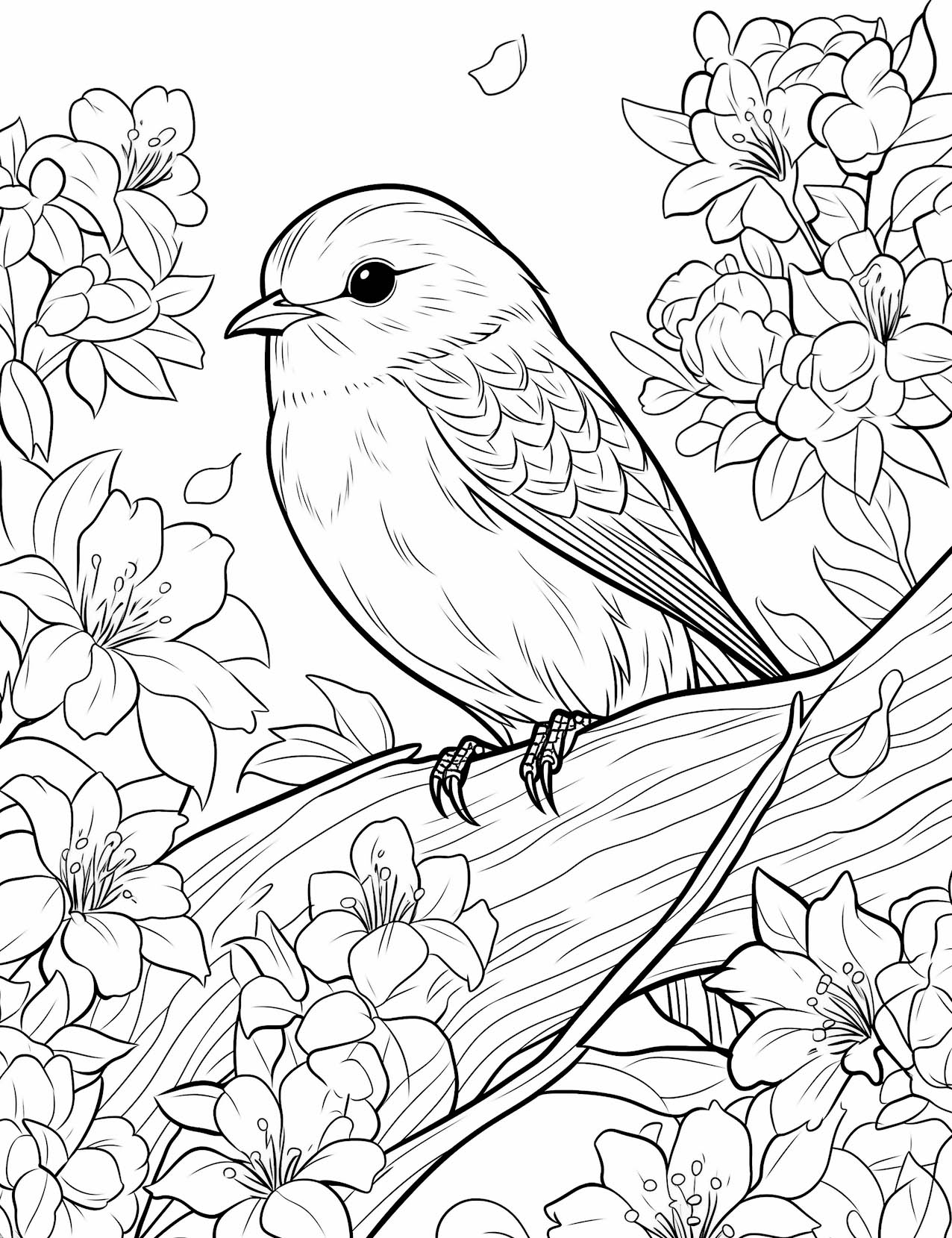 bird coloring pages printable bird coloring pages printable