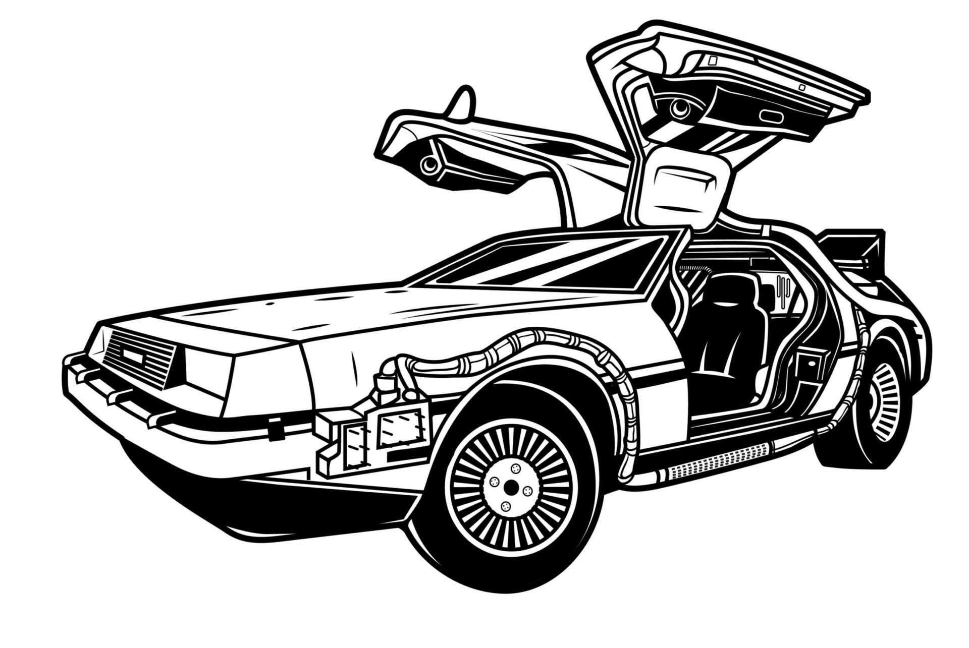 back to the future coloring sheets back to the future coloring sheets