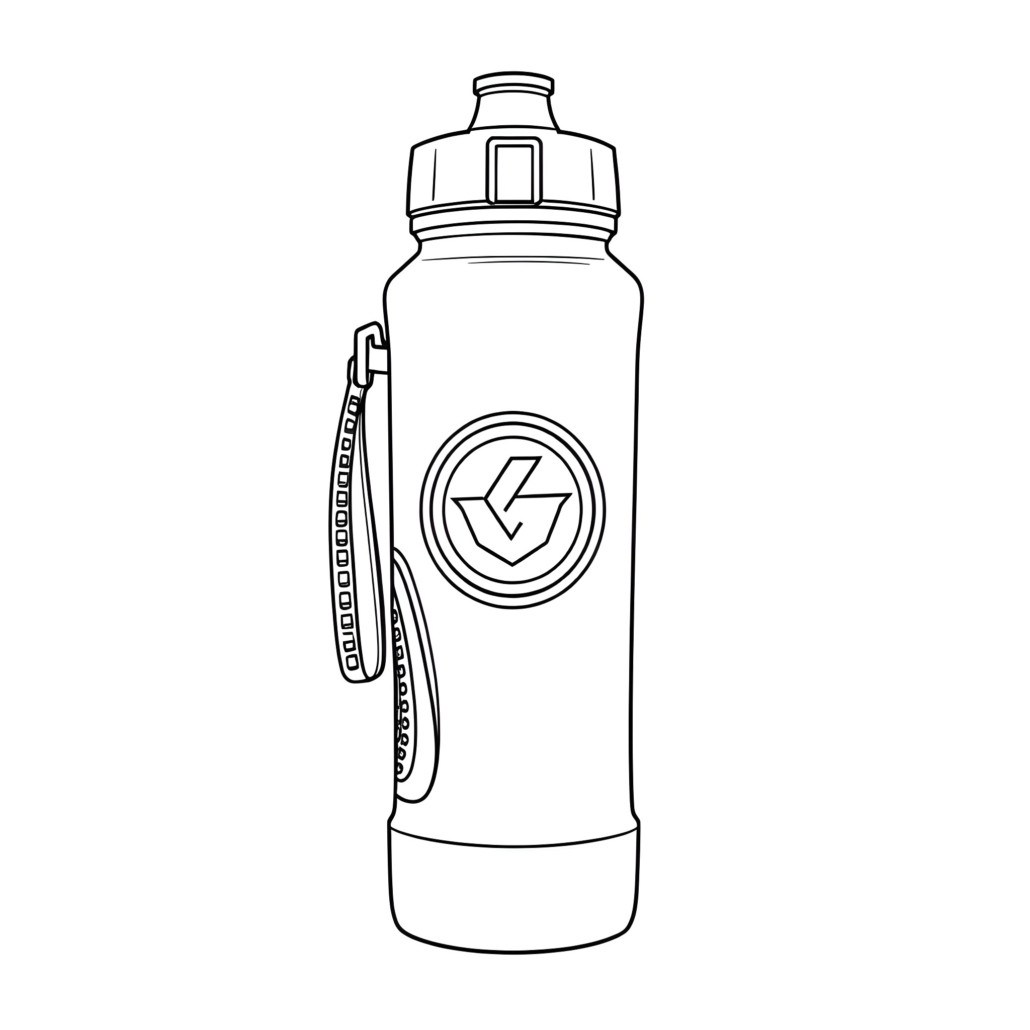 Best Drink Bottle Coloring Pages Free Printable PDF 