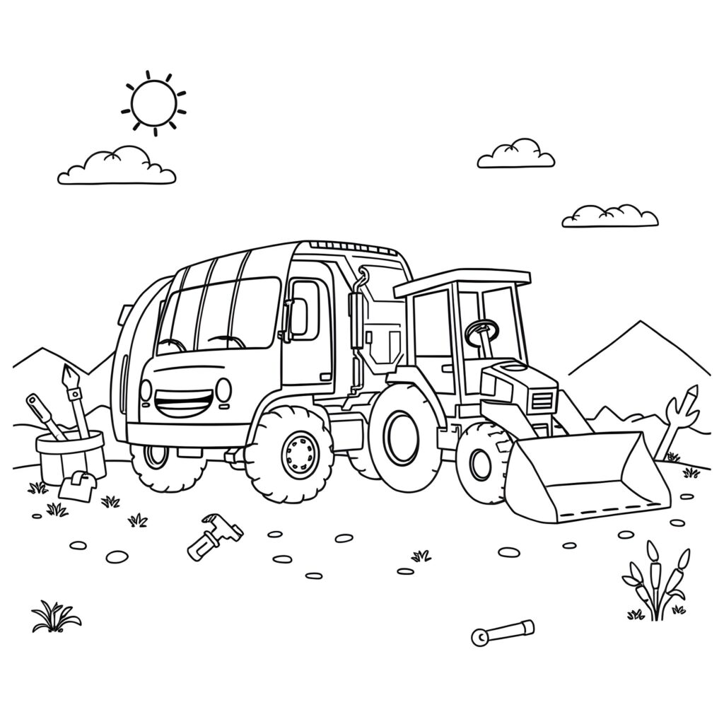 Stinky And Dirty Coloring Pages King Printables
