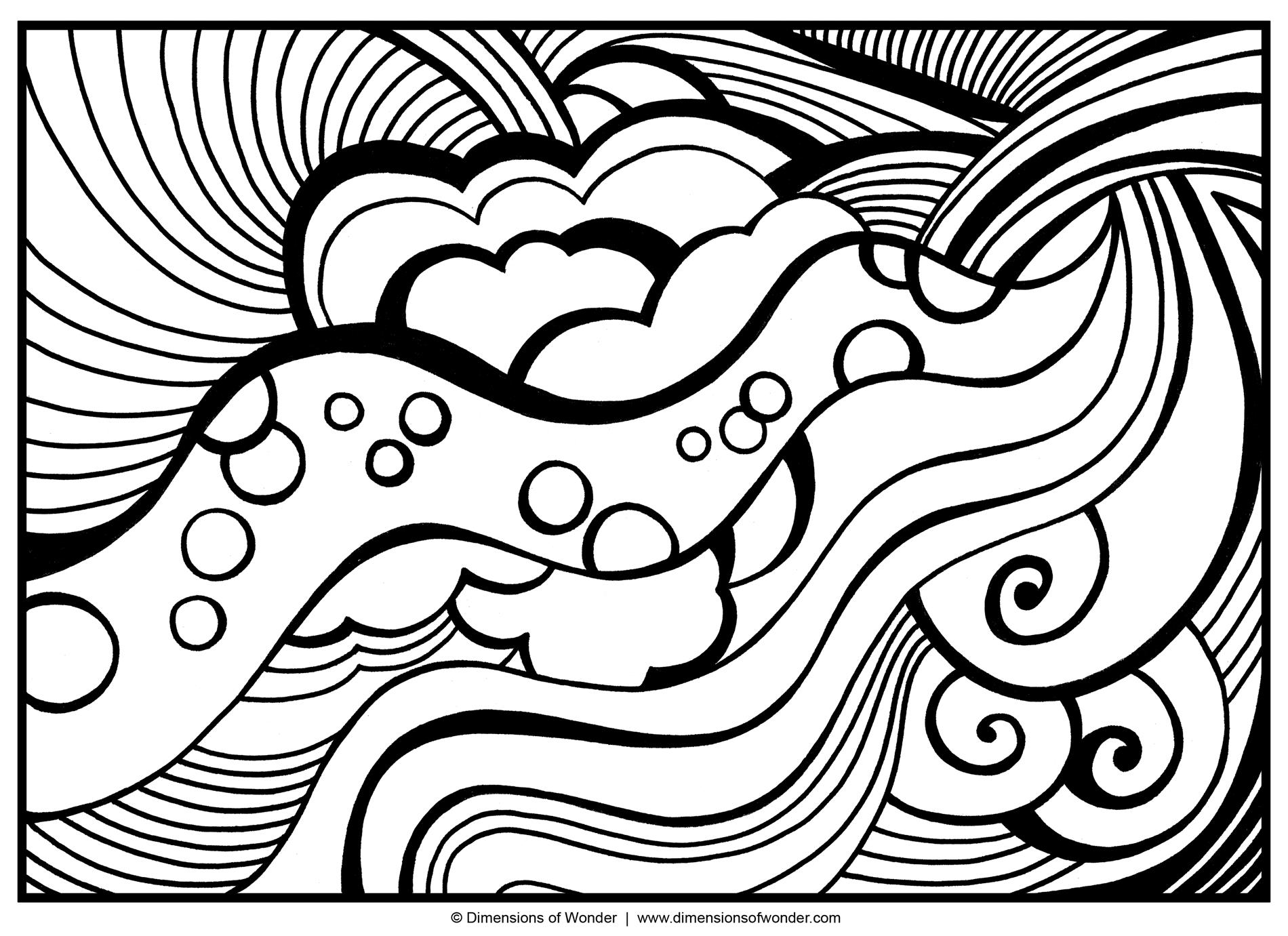 coloring pages for teens pdf