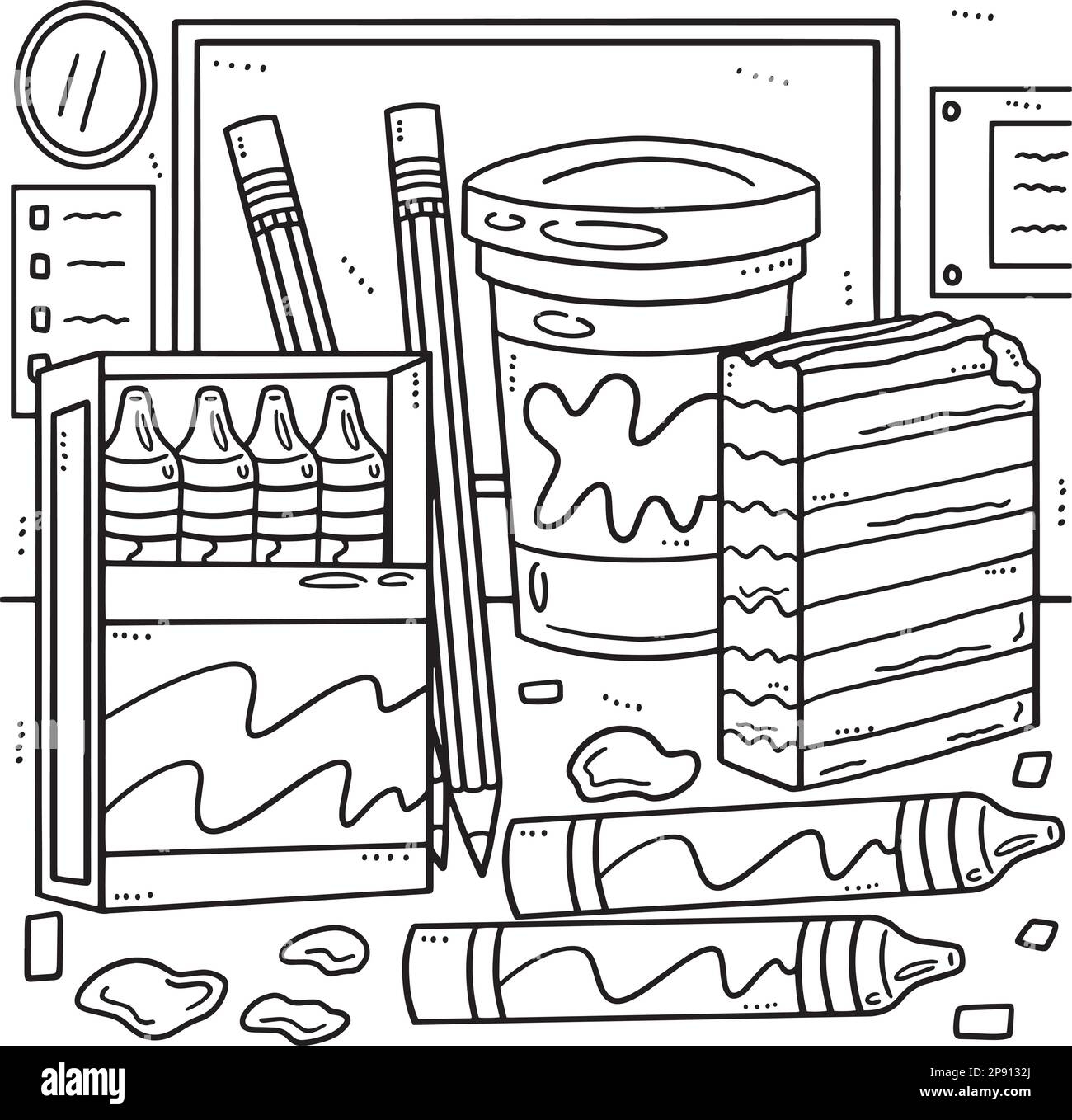 Coloring Book Crayons Cut Out Stock Images Pictures Alamy Coloring Book Crayons Cut Out Stock Images Pictures Alamy