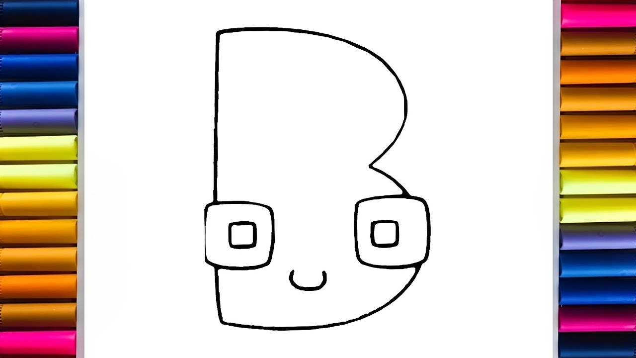  coloring Russian Alphabet Lore B Coloring Pages YouTube