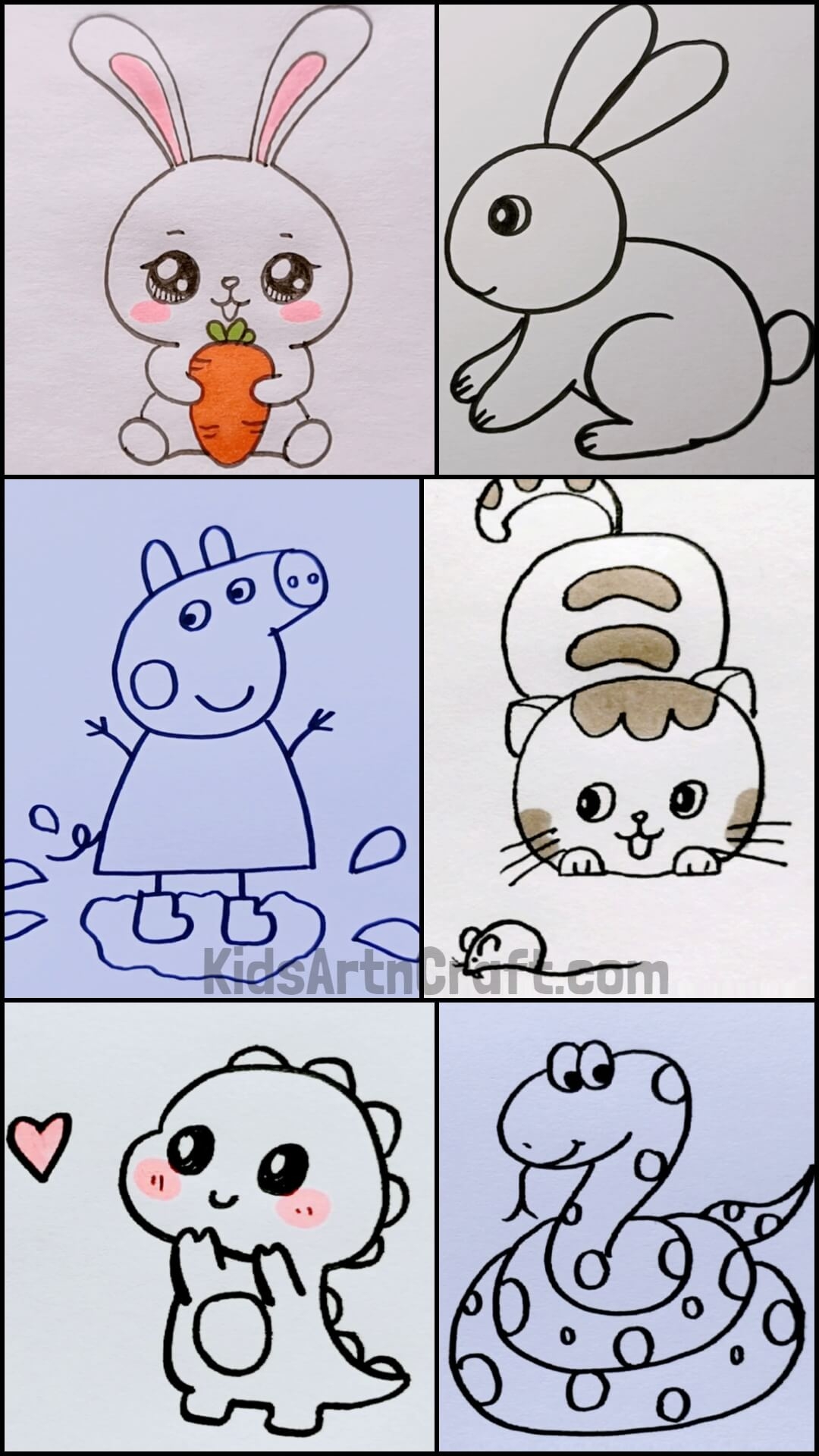 drawing ideas easy for kids