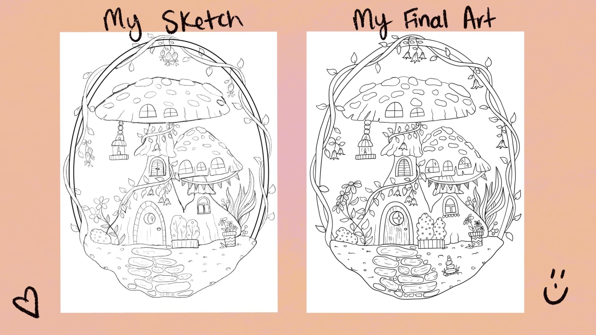 make a coloring sheet