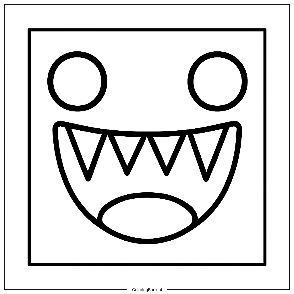 Cube060 Coloring Page Free PDF PNG Printable 