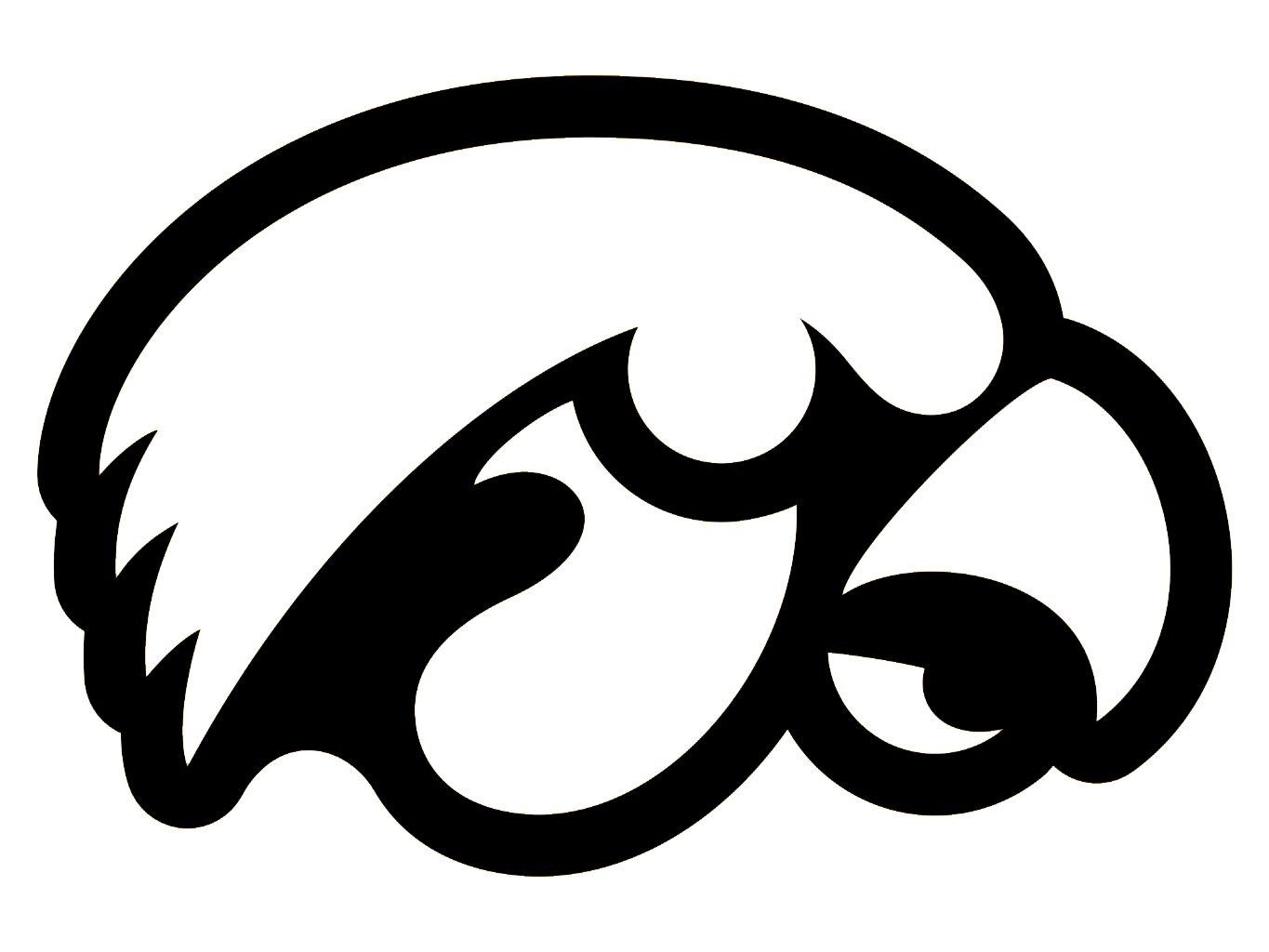 Draw Iowa Hawkeyes Logo 1207385 Draw Iowa Hawkeyes Logo 1207385