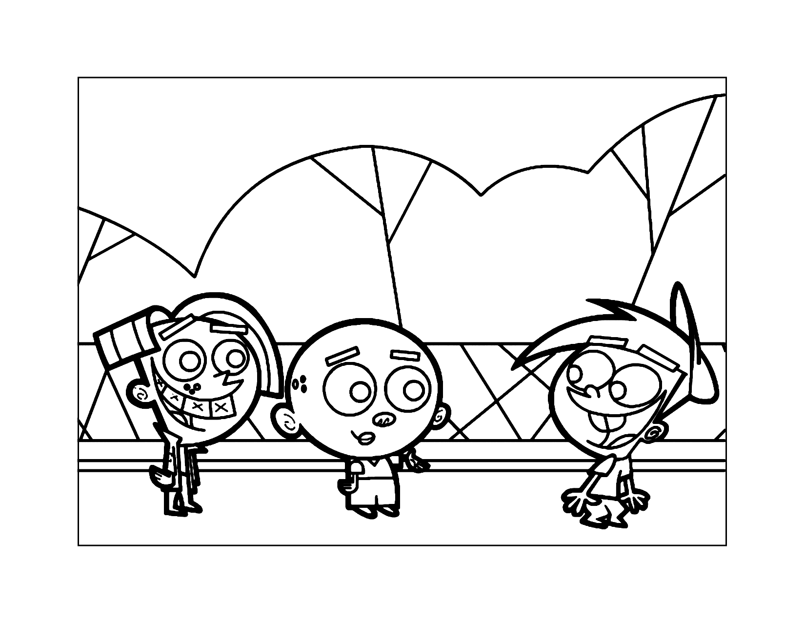 Fairly Odd Parents Coloring Pages Printable Coloring Pages FREE