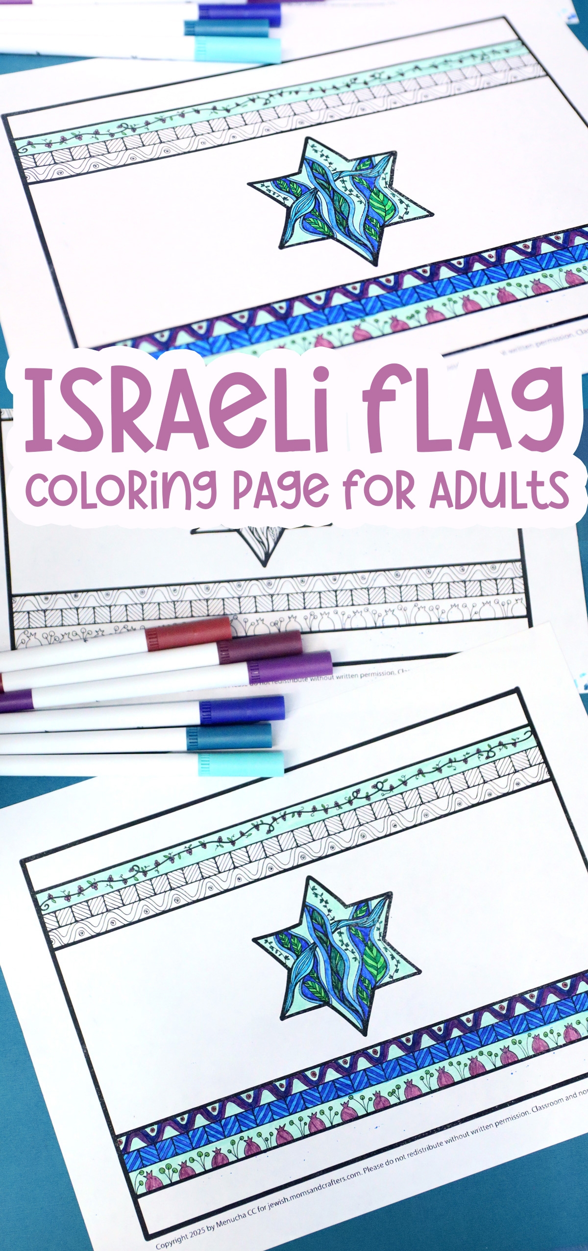 Flag Of Israel Coloring Page free Printable Jewish Moms Crafters Flag Of Israel Coloring Page free Printable Jewish Moms Crafters