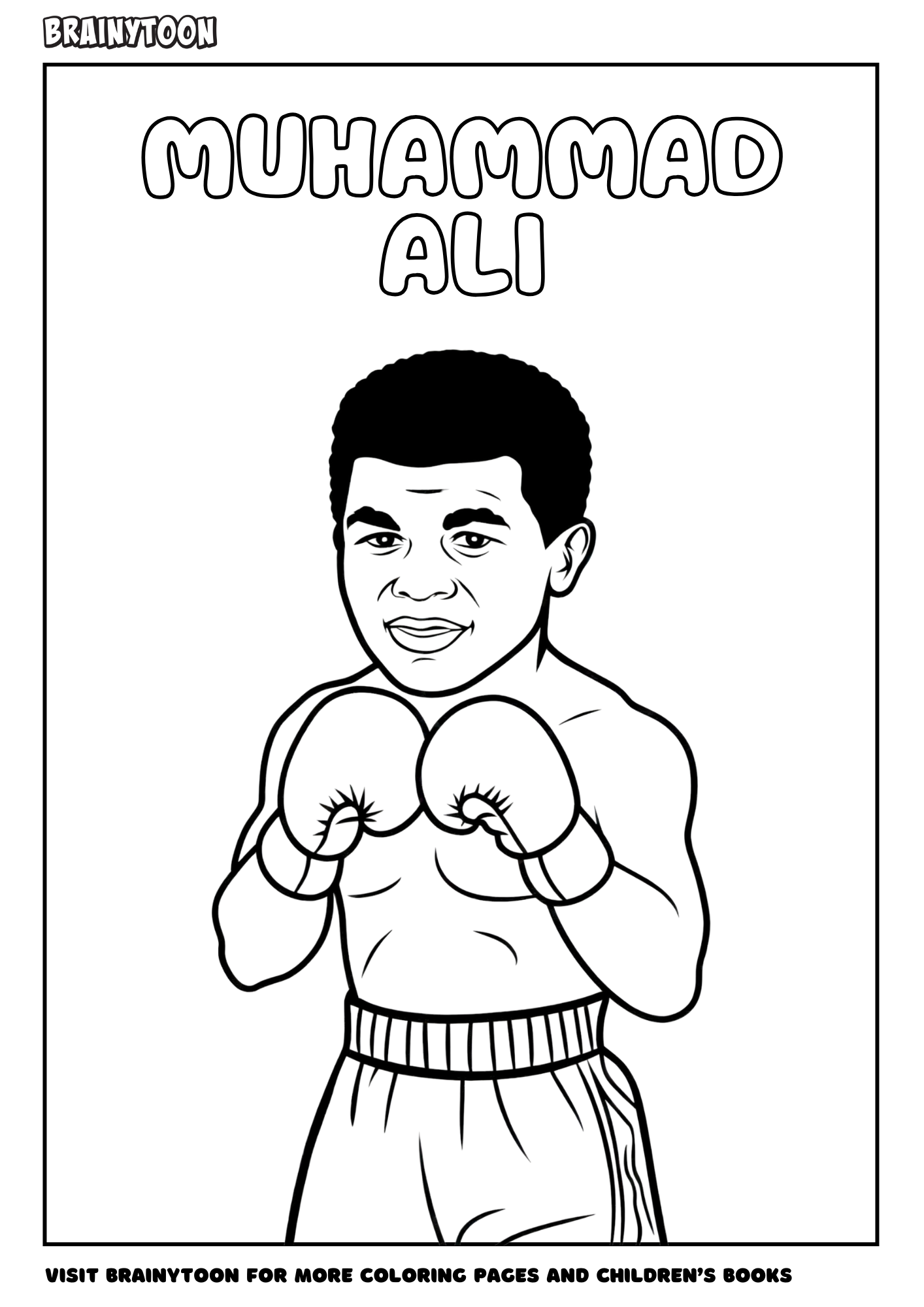 Float Like A Butterfly A Children s Book About Muhammad Ali