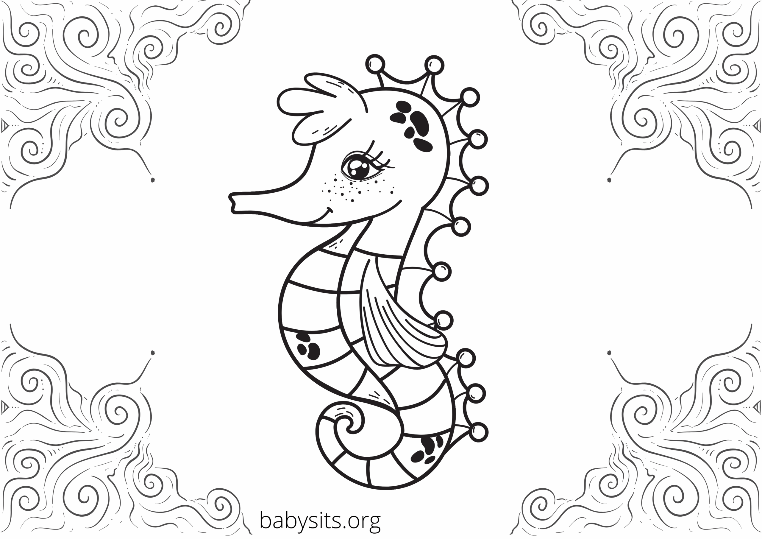 Free Printable Colouring Pages Of Sea Animals Free Printable Colouring Pages Of Sea Animals