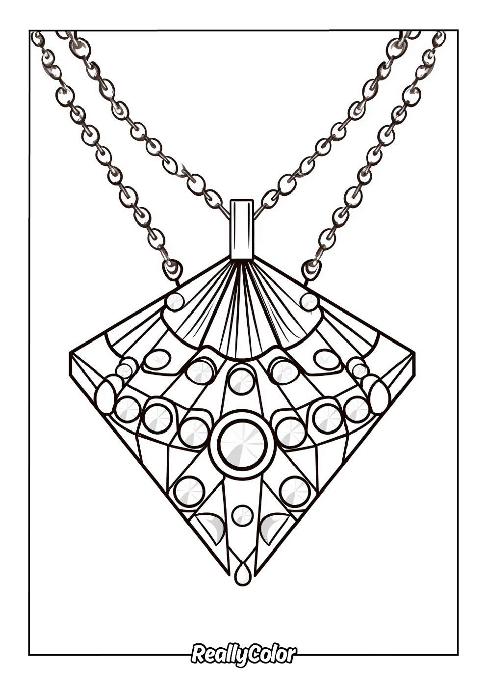 Free Printable Jewels Coloring Pages Free Printable Jewels Coloring Pages