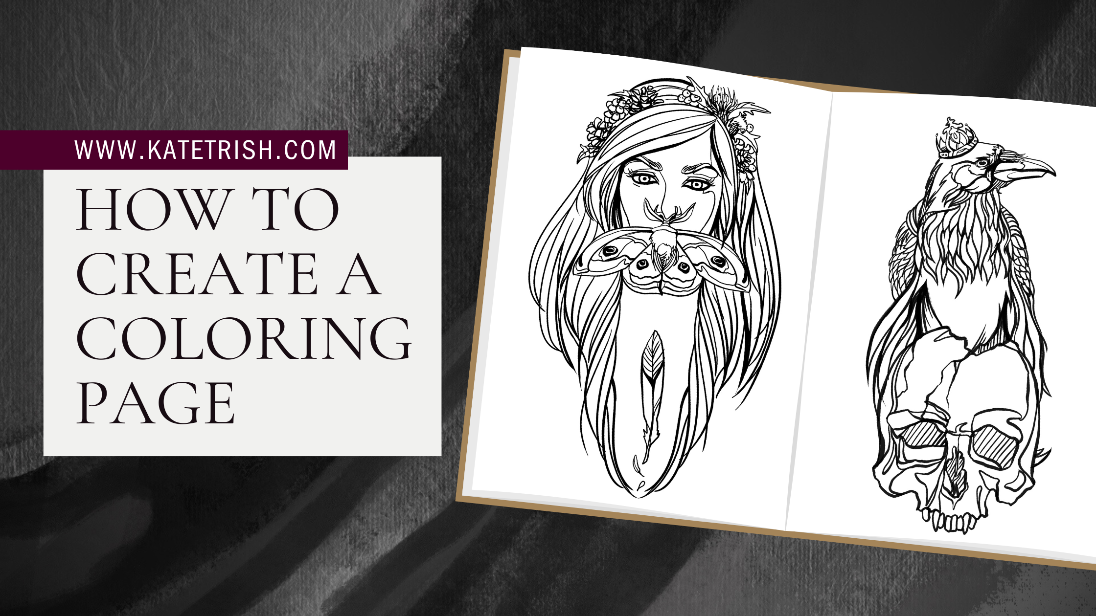 How To Create A Coloring Page Art And Design By Kaitlin Trisciani