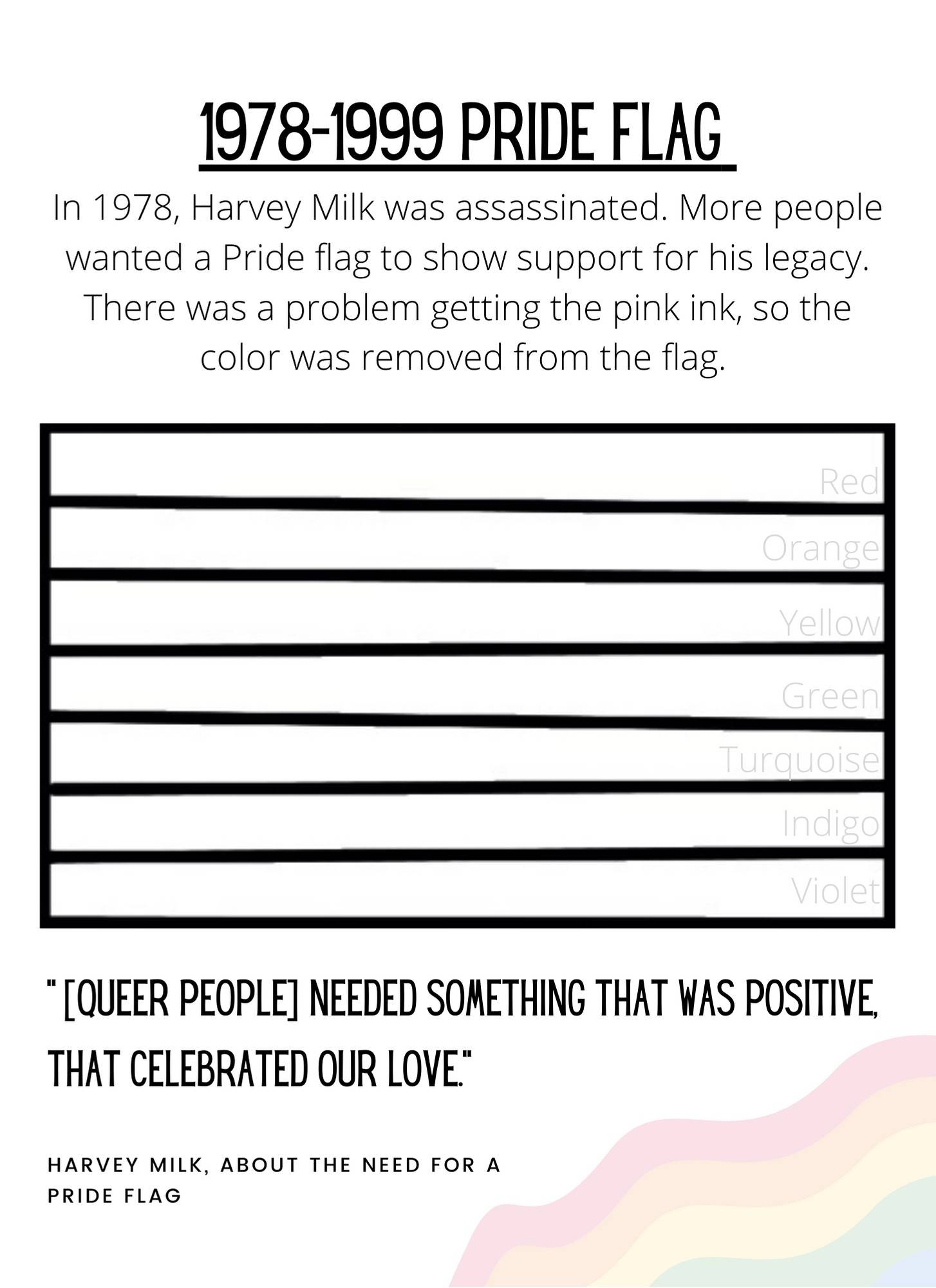 pride flag coloring pages