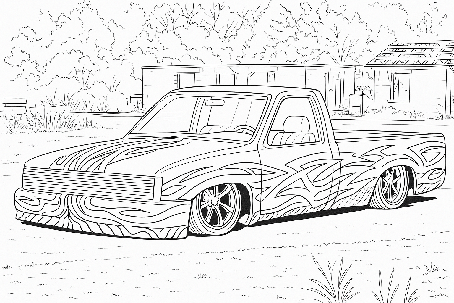 Lowrider Coloring Pages Coloring app Lowrider Coloring Pages Coloring app