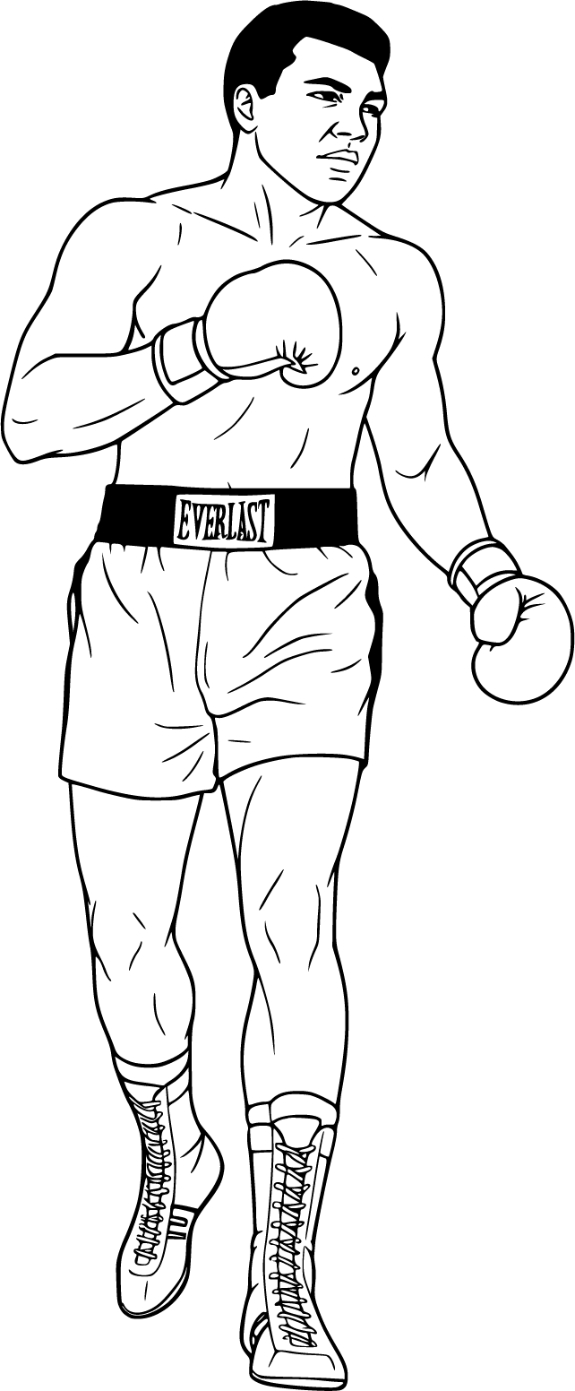 Muhammad Ali Coloring Pages 100 Free Printable Fun
