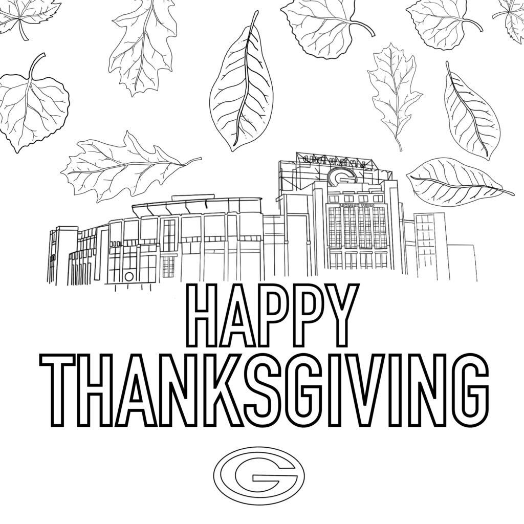 Packers Kids Activity Sheets Green Bay Packers Packers