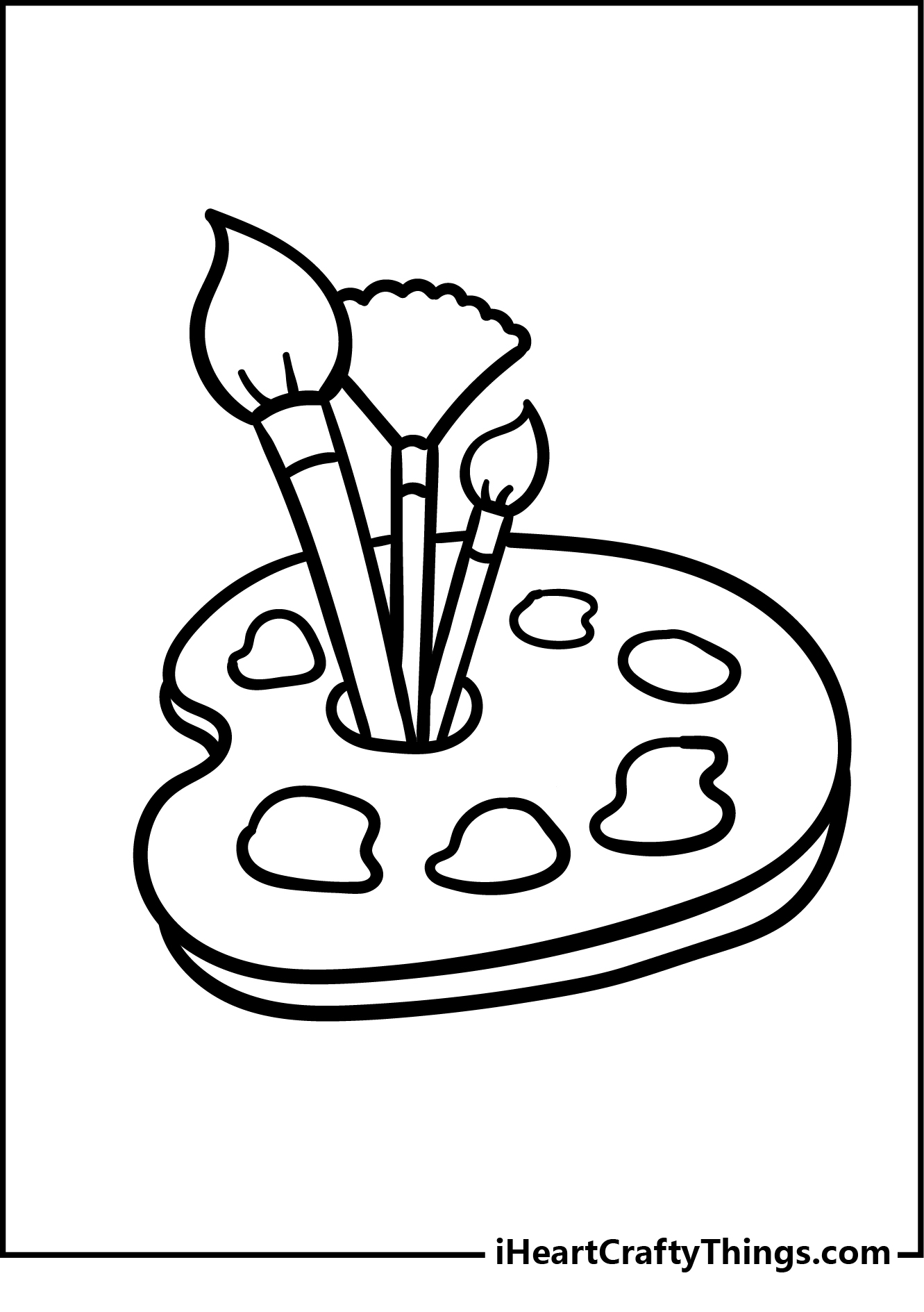 Painting Coloring Pages 100 Free Printables Painting Coloring Pages 100 Free Printables