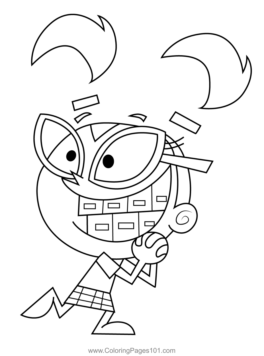 fairly odd parents coloring pages