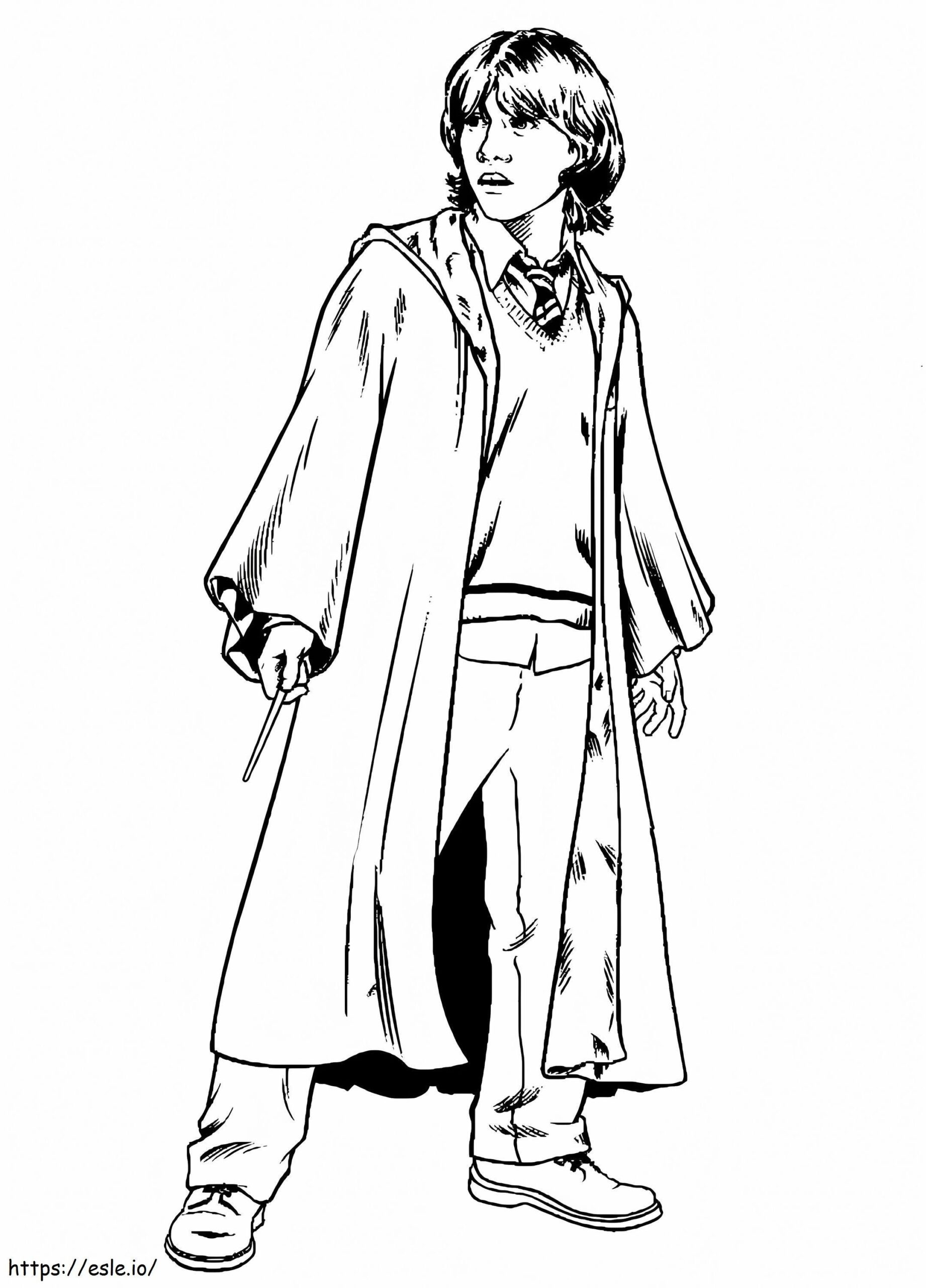 Ron Weasley Coloring Page