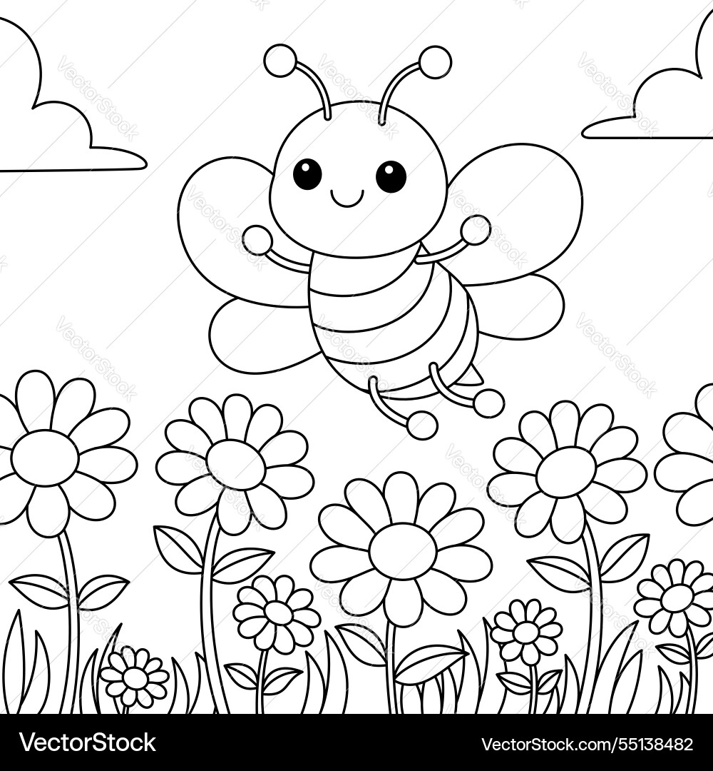 Summer Colouring Page Black And White Vector Images Graphics For Commercial Use VectorStock Summer Colouring Page Black And White Vector Images Graphics For Commercial Use VectorStock