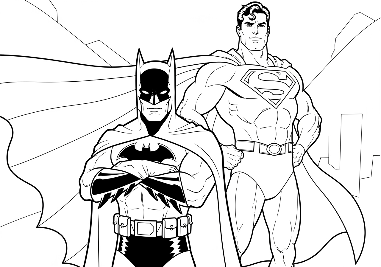 printable batman coloring page