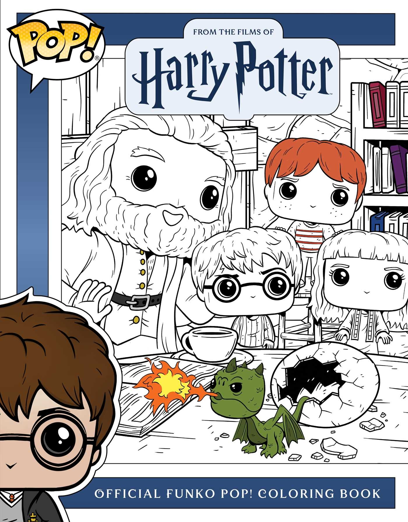 The Official Funko Pop Harry Potter Coloring Book Book By Insight Editions Official Publisher Page Simon Schuster