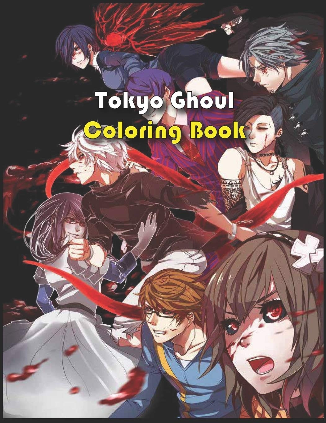 Tokyo Ghoul Coloring Book Best Coloring Book For Tokyo Ghoul Desertcart Seychelles Tokyo Ghoul Coloring Book Best Coloring Book For Tokyo Ghoul Desertcart Seychelles