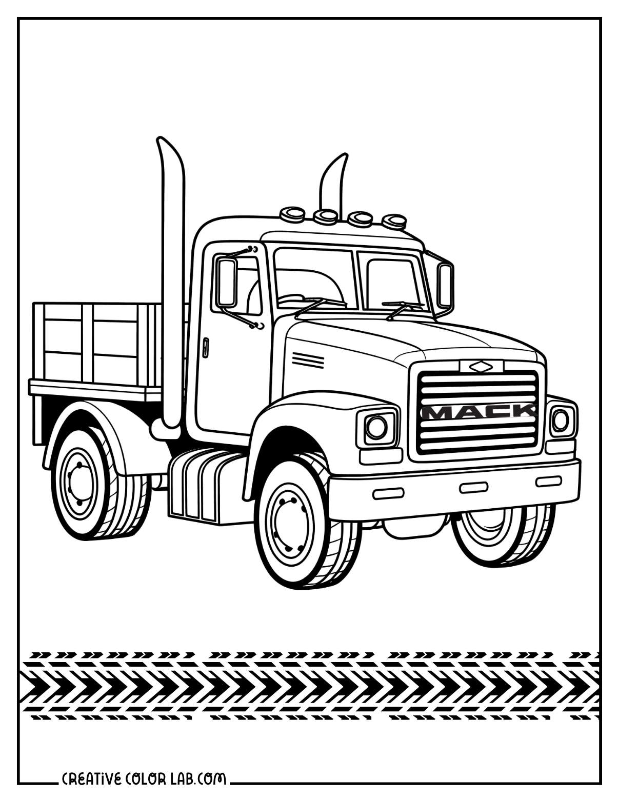 Truck Coloring Pages Free Printables To Color Truck Coloring Pages Free Printables To Color