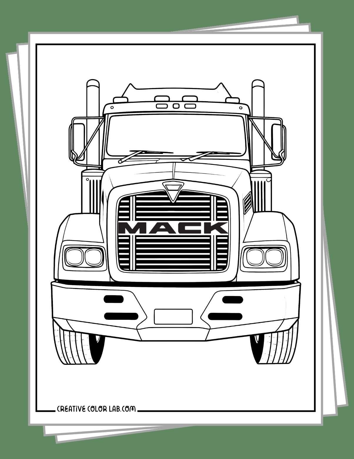 Truck Coloring Pages Free Printables To Color Truck Coloring Pages Free Printables To Color