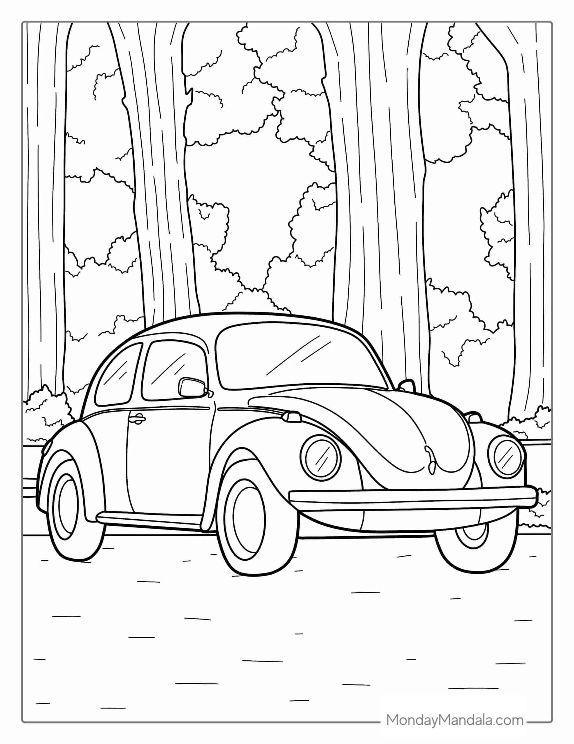 Volkswagen Beetle Coloring Page Free Printable Coloring Pages Volkswagen Beetle Coloring Page Free Printable Coloring Pages