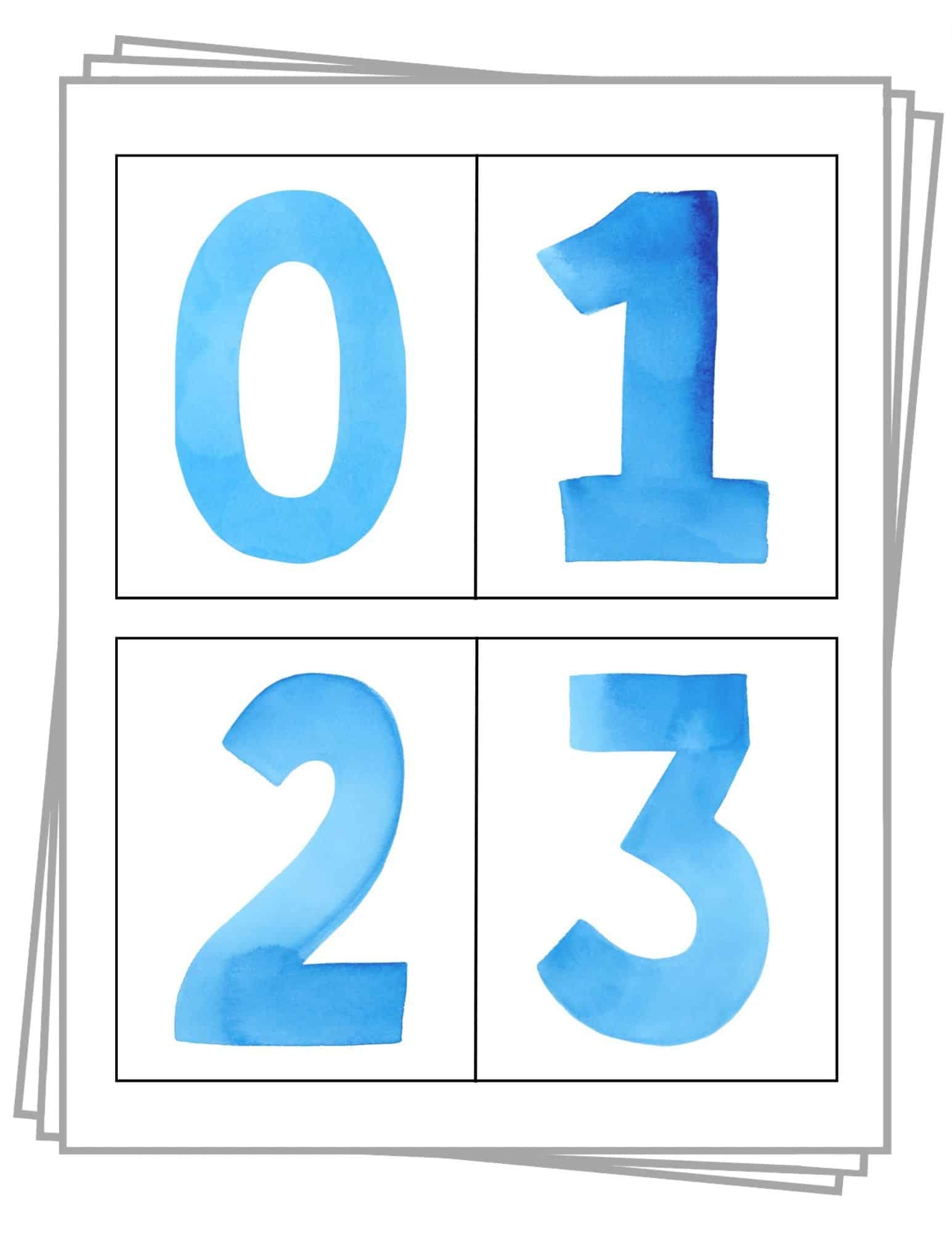 0 10 Printable Numbers Free Templates In All Sizes 